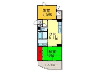 コ－ポ今益の物件間取画像